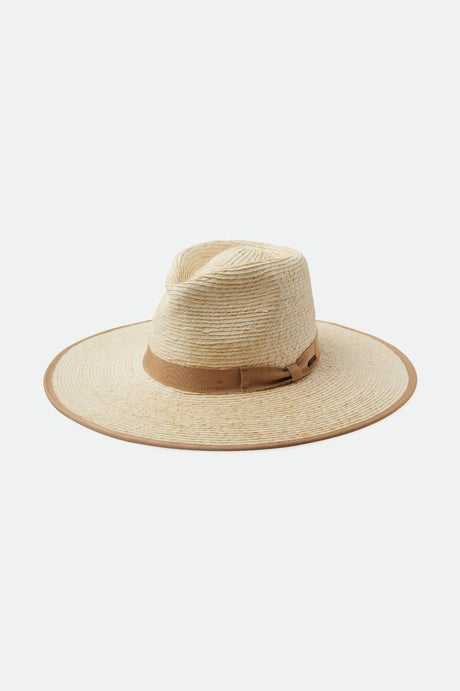 Brixton Women's Jo Straw Rancher Hat - Natural/Beige | Main