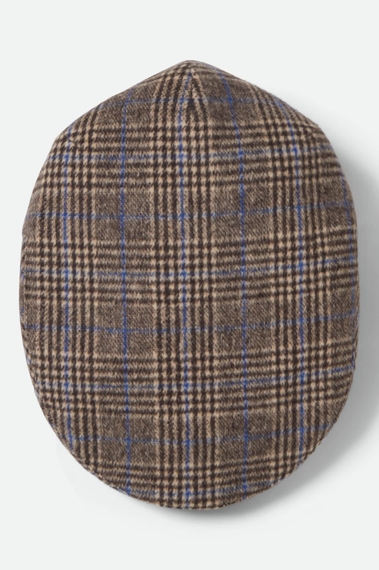 Unisex Barrel Snap Cap in the color Tan/Light Brown/Royal - Additional Laydown image