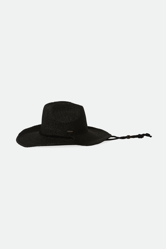 Brixton Women's Austin Straw Cowboy Hat - Black | Extra Shot
