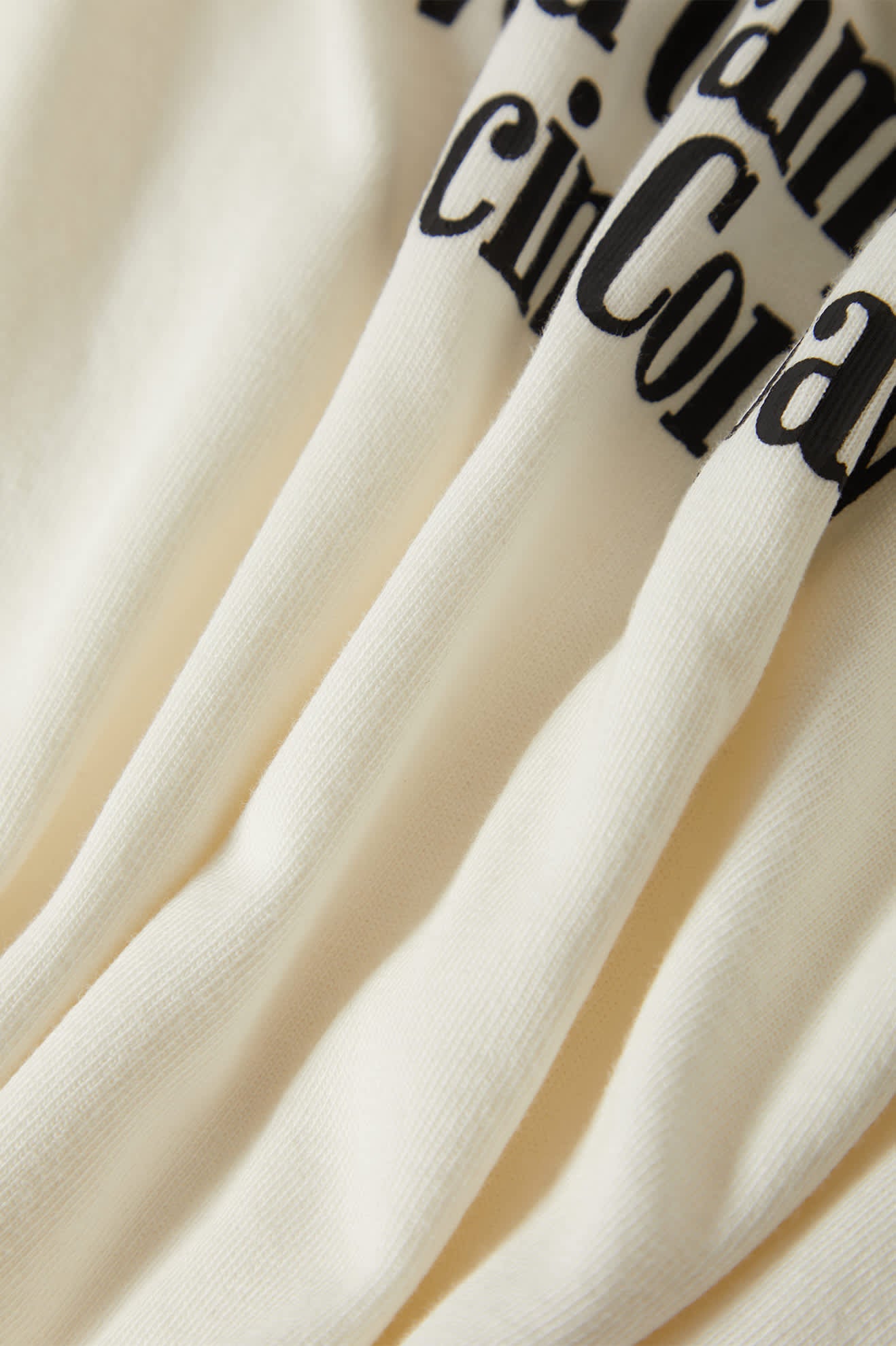 Women's World Champion Oversized Boyfriend T-Shirt in the color Off White - Additional Laydown image