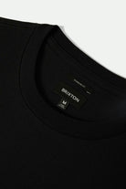 Men's Union Heavyweight S/S Boxy Pocket T-Shirt in the color Black - Additional Laydown image