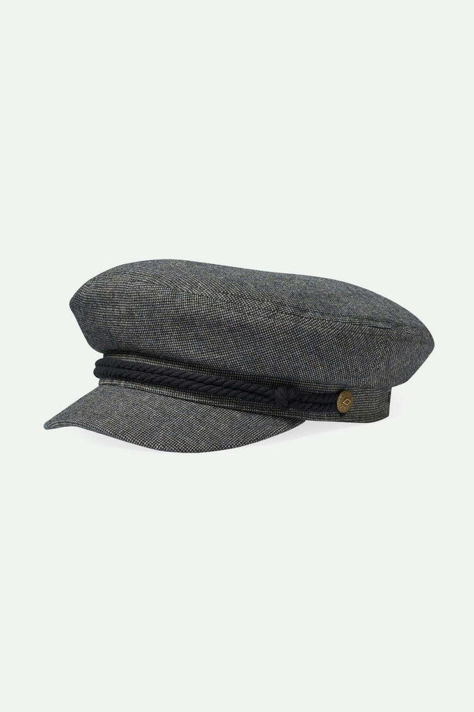 Brixton Unisex Fiddler Fisherman Cap - Mixed Tweed | Main