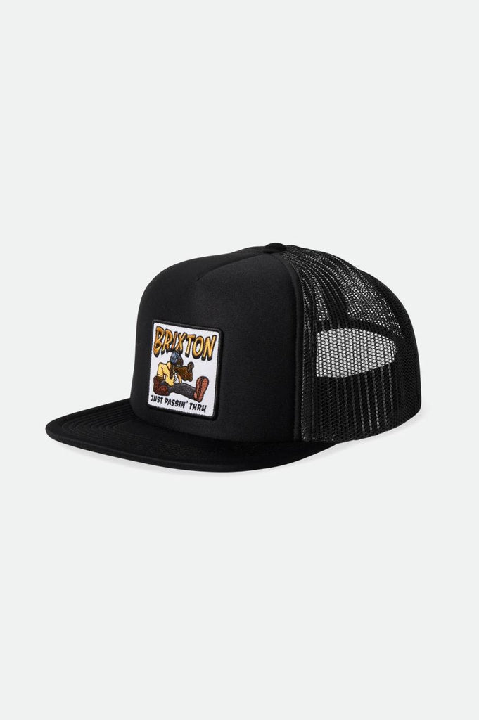 Brixton Passin' Thru Netplus HP Snapback - Black