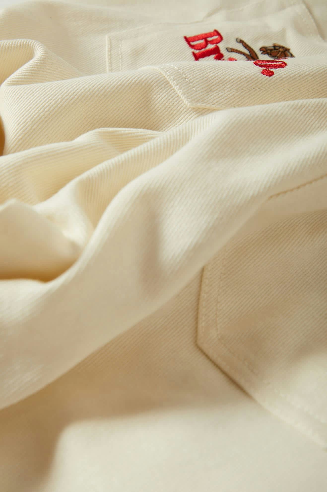 Women's Margo Cropped 5-Pocket Pant in the color Off White - Additional Laydown image