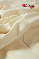 Women's Margo Cropped 5-Pocket Pant in the color Off White - Additional Laydown image