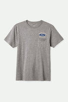 Men's Ford Truck Country S/S Pocket T-Shirt in the color Heather Grey - Front Product View