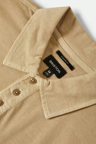 Men's Vintage Wash S/S Polo in the color Washed Khaki - Additional Laydown image