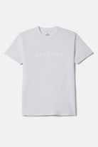 Men's Alpha Line Standard T-Shirt in the color White - Front Product View