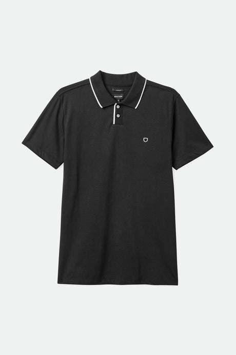 Brixton Men's Mod Flex S/S Polo - Black | Main