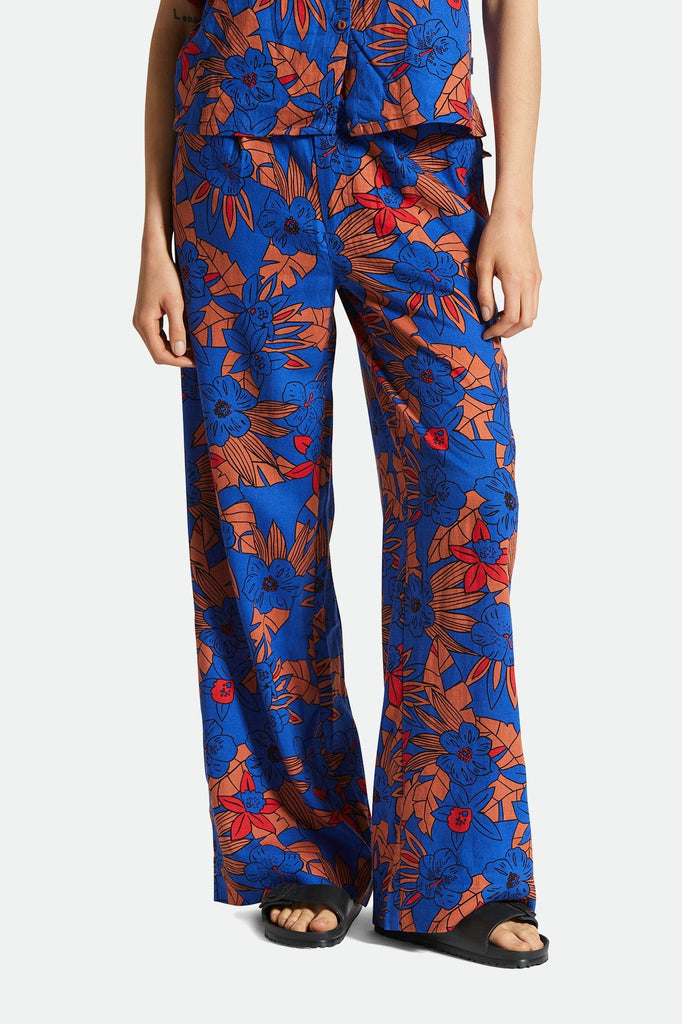 Women's Fit, Front View | Mercado Linen Pant - Terracotta