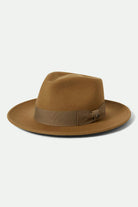 Unisex Swindle Convertabrim Fedora in the color Antique Bronze - Front Product View