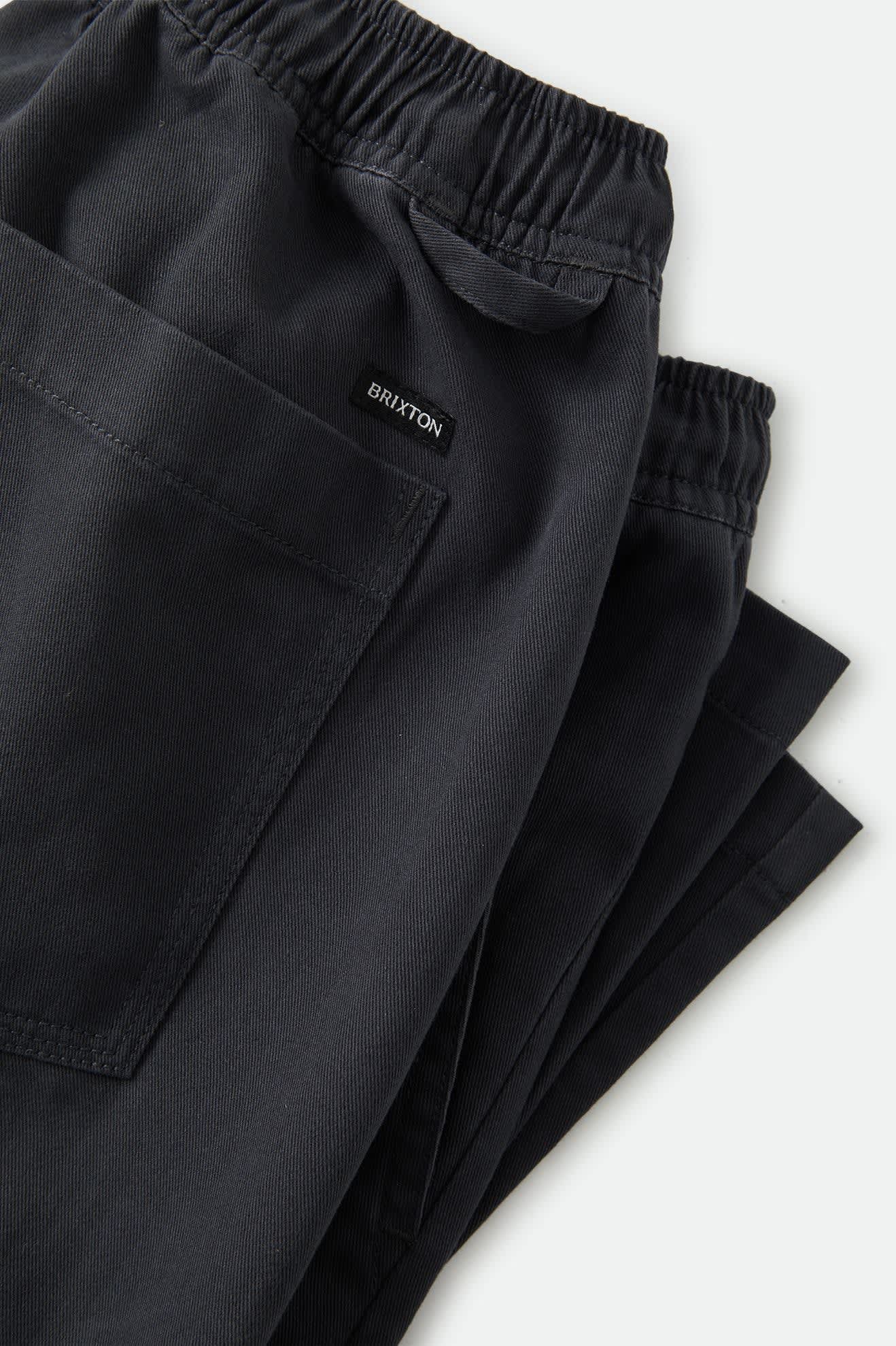 Men's Everyday E-Waist Pant in the color Black - Additional Laydown image