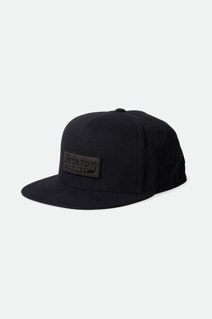 Brixton Steadfast HP Snapback - Black/Black