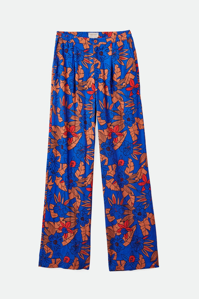 Brixton Women's Mercado Linen Pant - Terracotta | Profile