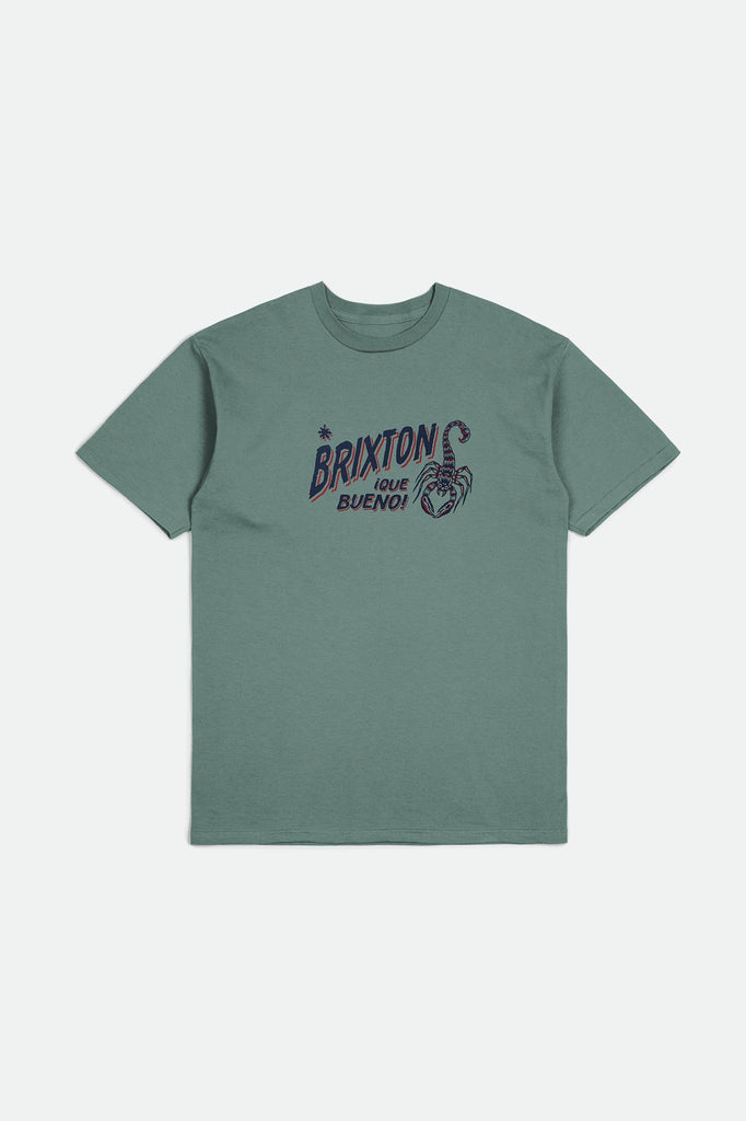 Brixton Men's Vinton S/S Standard Tee - Chinois Green | Profile