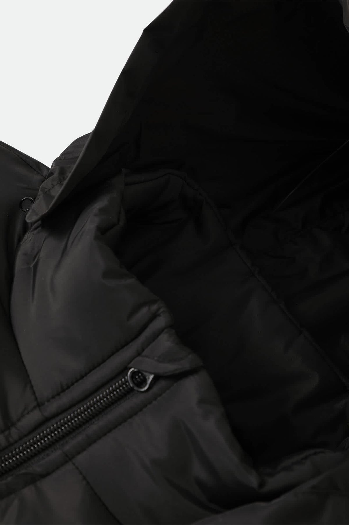 Men's Journey Puffer Jacket in the color Black - Additional Laydown image