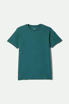 Men's Premium Cotton Short Sleeve Tailored T-Shirt in the color Night Sage - Front Product View