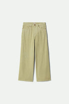 Women's Margo Cropped 5-Pocket Pant in the color Elm - Front Product View