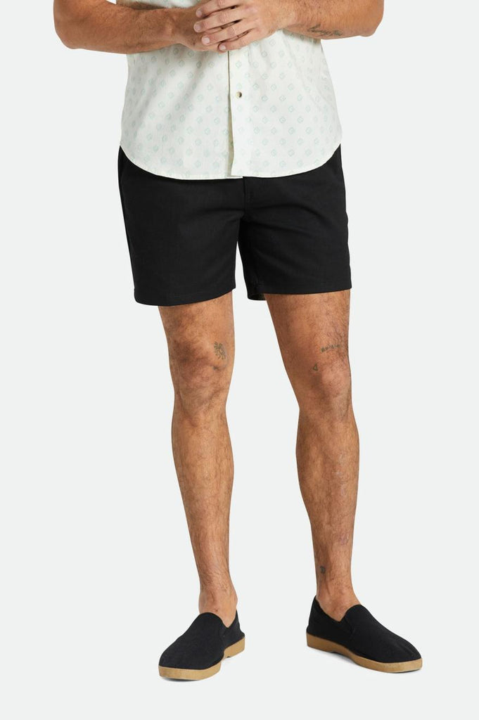 Brixton Choice Chino Short 5" - Black