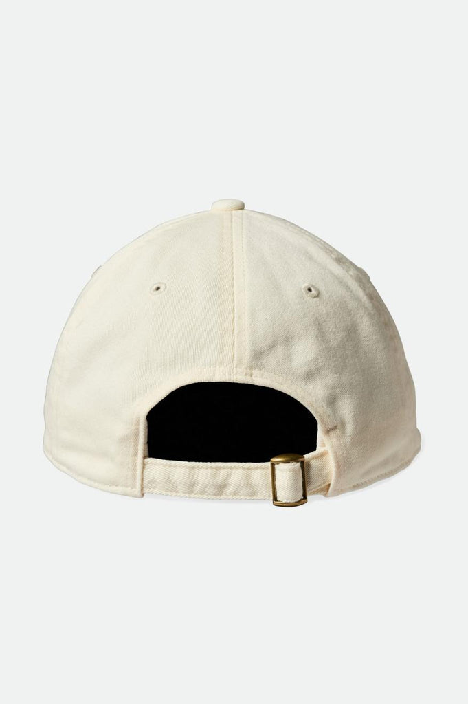 Brixton Woodburn LP Cap - Off White Vintage Wash