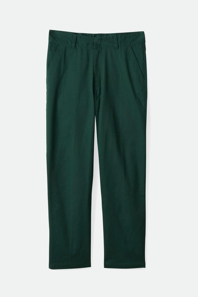 Brixton Choice Chino Relaxed Pant - Pine Needle