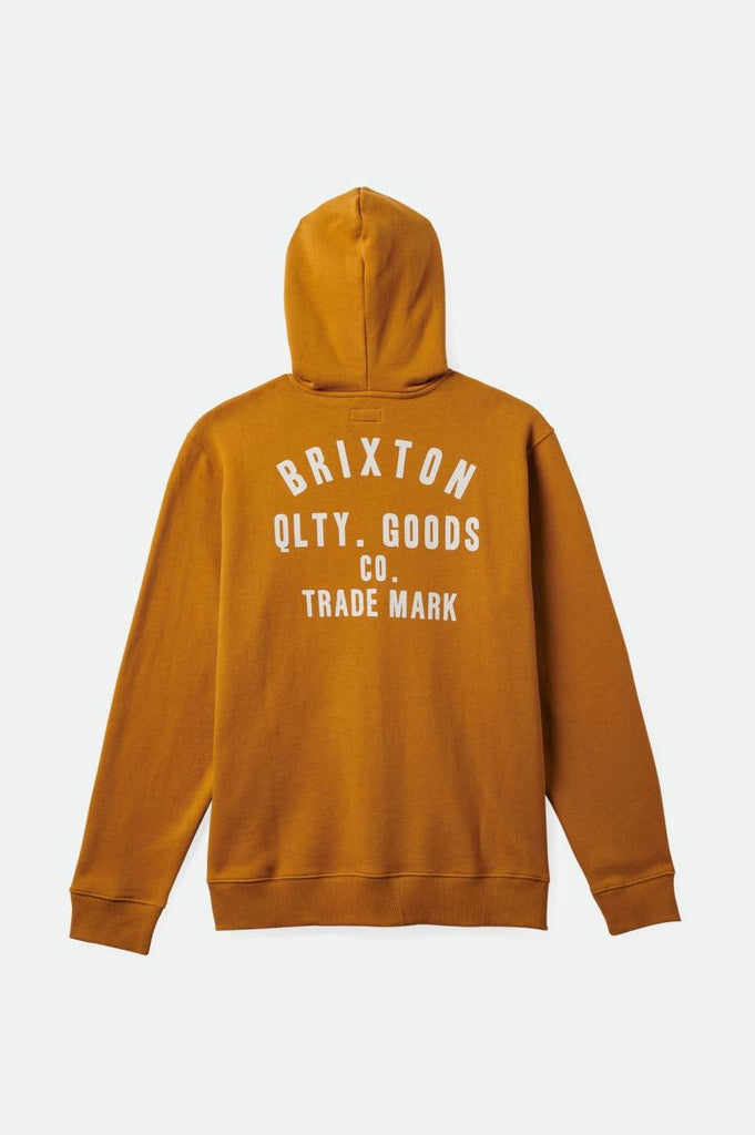 Brixton Woodburn Full Zip - Golden Brown