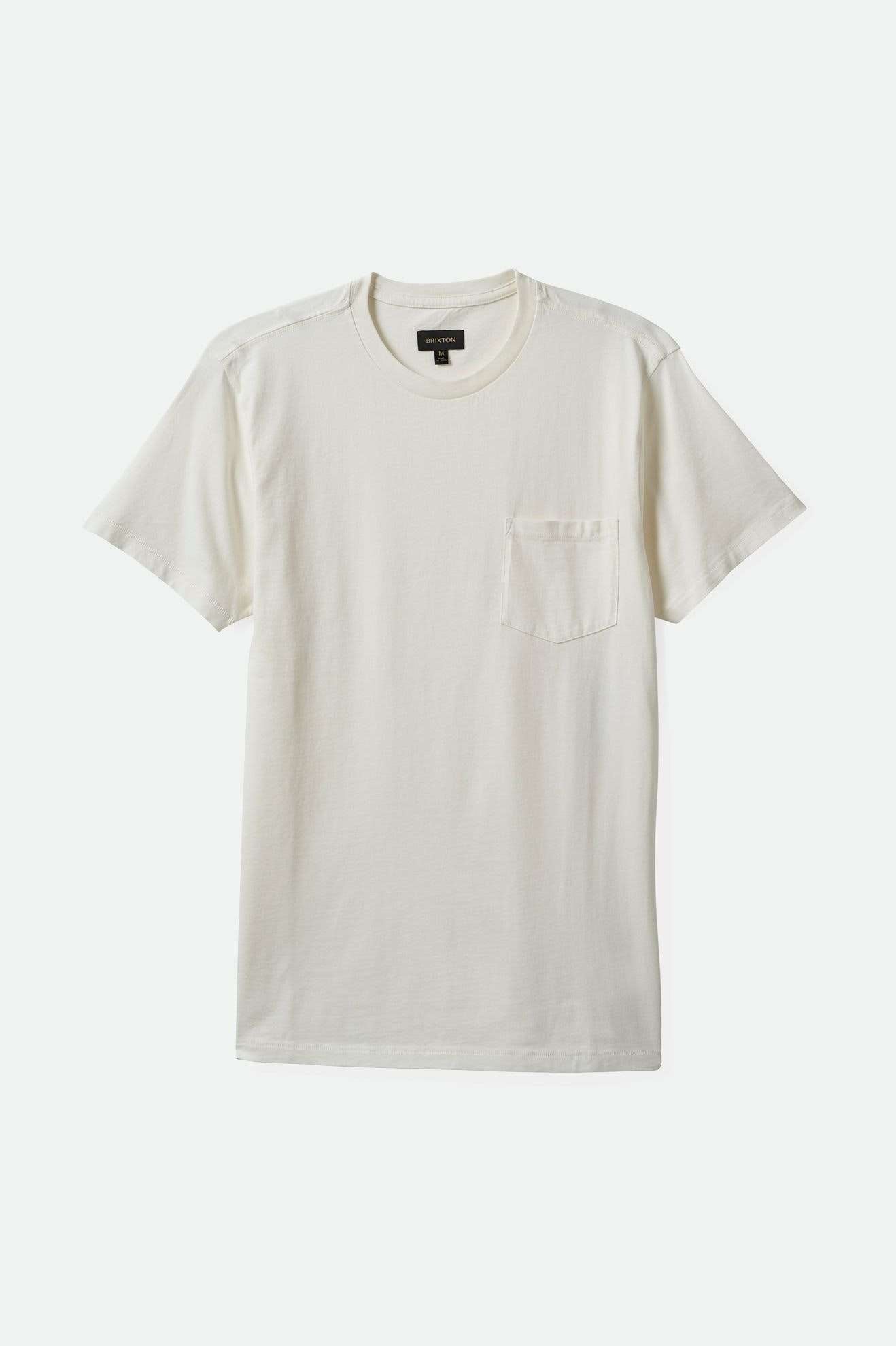 Brixton Unisex Vintage Reserve S/S T-Shirt - Off White Sol Wash | Main