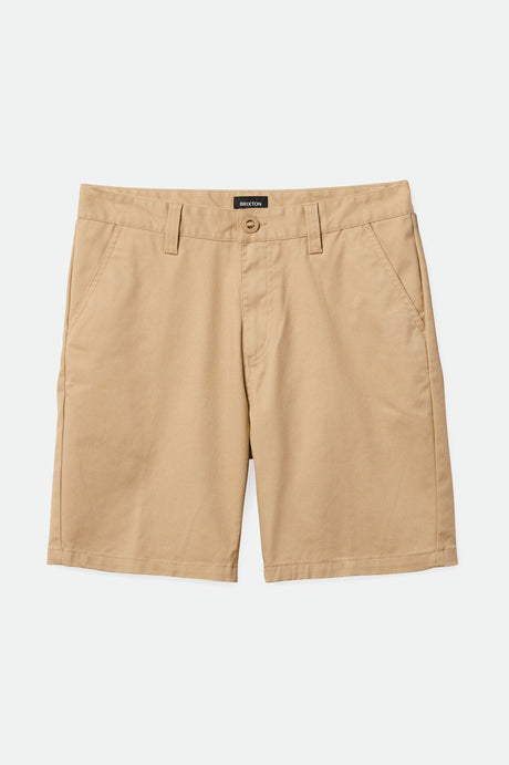 Brixton Men's Choice Chino Short 9" - Sand | Main