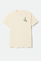 Men's Keslo Standard T-Shirt in the color Cream - Front Product View