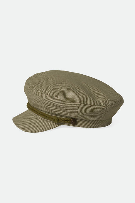 Brixton Women's Fiddler Fisherman Cap - Sea Kelp/Oat Milk | Extra Shot