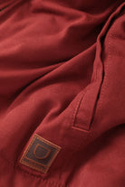 Men's Mechanic Garage Zip Lined Jkt in the color Dark Brick - Additional Laydown image
