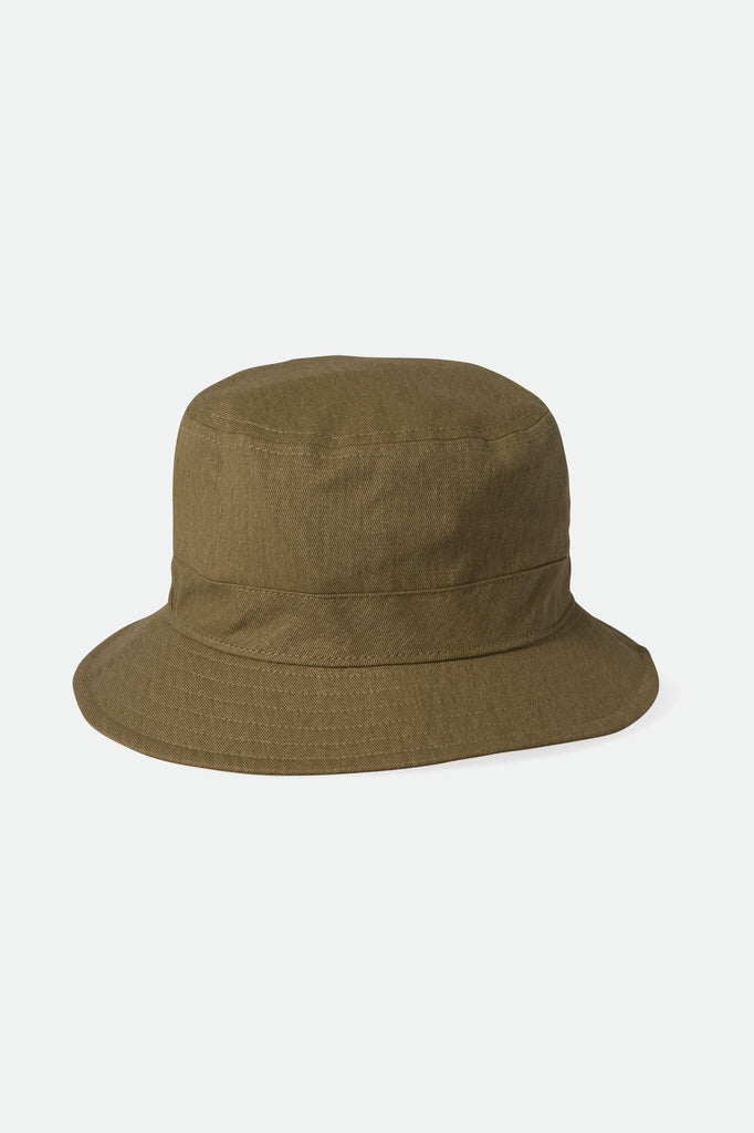 Brixton Unisex Woodburn Packable Bucket Hat - Sand Sol Wash | Back