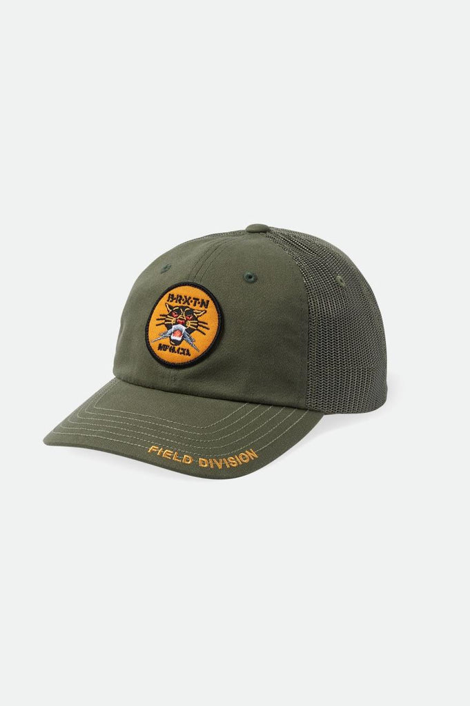 Brixton Sparks LP Trucker Hat - Olive Surplus/Olive Surplus