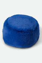 Women's Dion Packable Winter Bucket Hat in the color Cyber Blue - Additional Laydown image