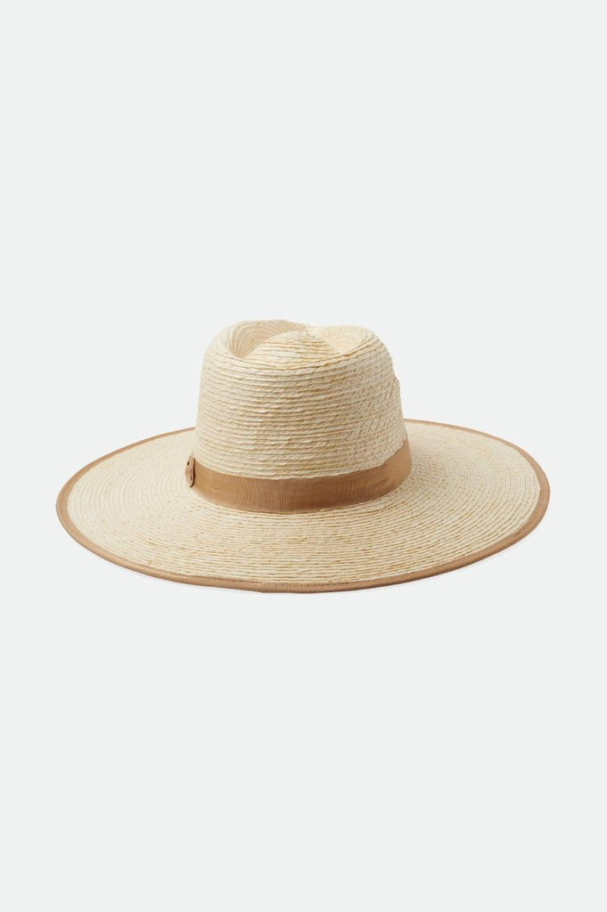 Brixton Jo Straw Rancher Hat - Natural/Beige