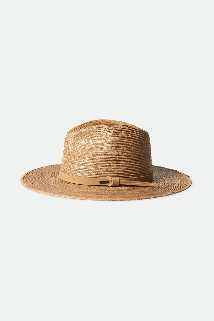 Brixton Unisex Field Proper Straw Hat - Tan/Tan | Extra Shot