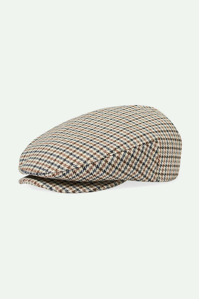 Brixton Unisex Hooligan Flat Cap - Sand/Black/Sepia | Main