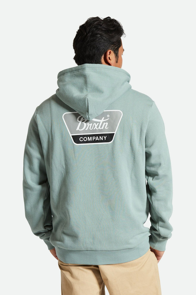 Men's Fit, Back View | Linwood Hood - Chinois Green
