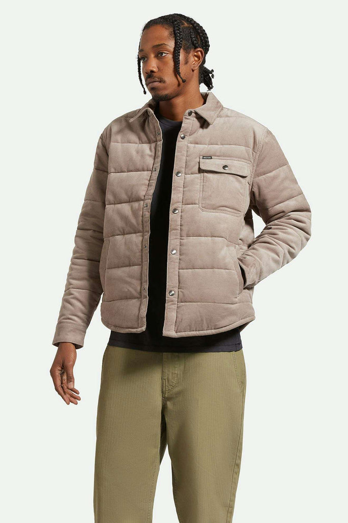 Men's Fit, front | Cass Jacket - Cinder Grey Cord