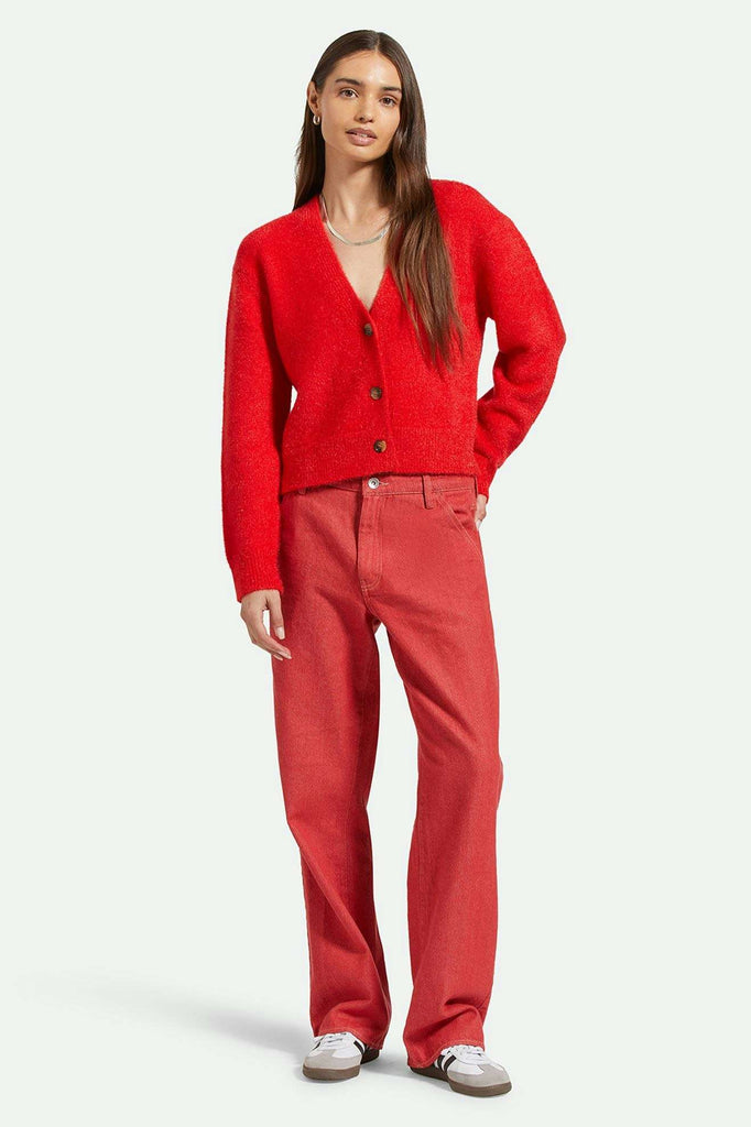 Women's Lifestyle 1 | Essex Painter Pant - Mars Red