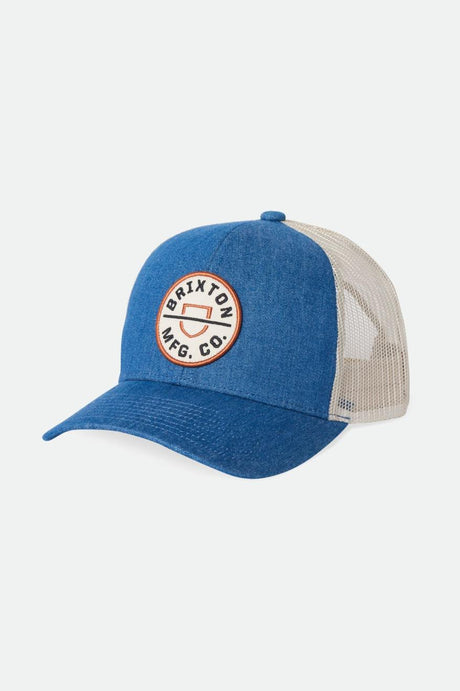 Crest Netplus MP Trucker Hat - Denim/Whitecap