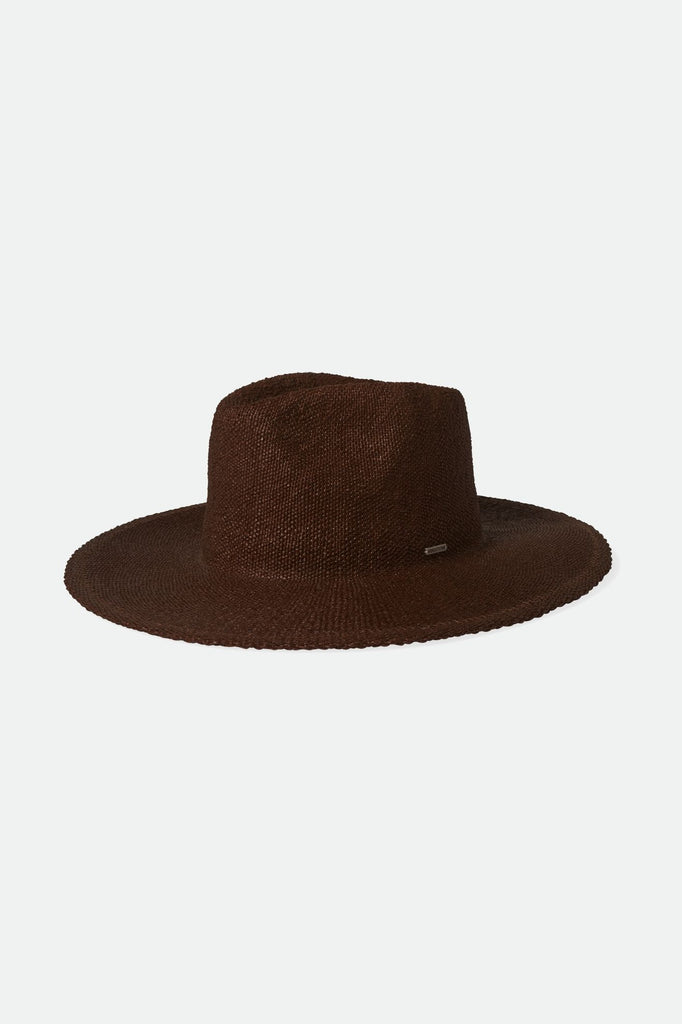 Brixton Unisex Cohen Cowboy Straw Hat - Dark Earth | Profile