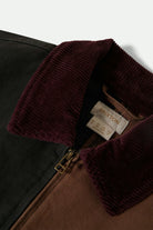 Women's Mechanic Women's Garage Jacket in the color Port/Black/Pinecone Brown - Additional Laydown image