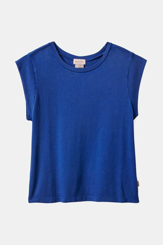 Brixton Women's Carefree Organic Garment Dyed Boxy T-Shirt - Surf The Web | Profile