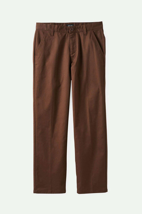 Brixton Men's Choice Chino Relaxed Pant - Pinecone Brown | Main