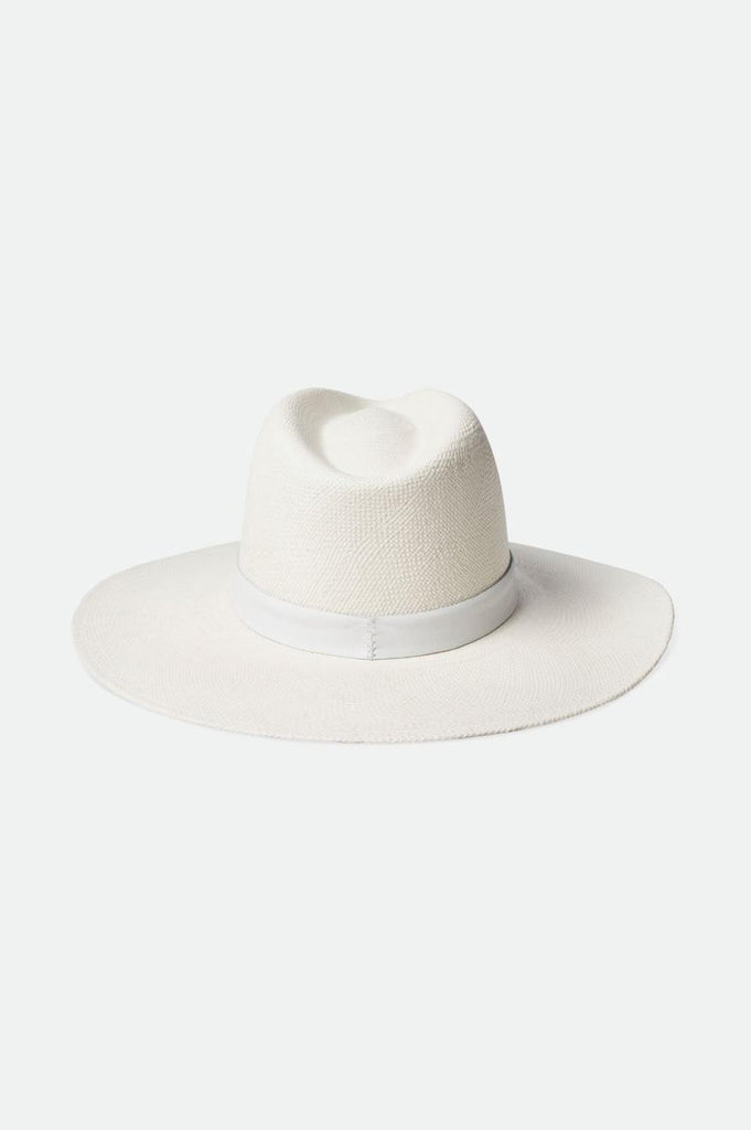 Brixton Women's Harper Panama Straw Hat - Panama White | Back