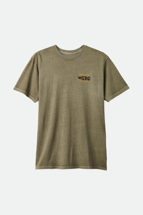 Hubbard S/S Standard Tee - Olive Surplus Worn Wash