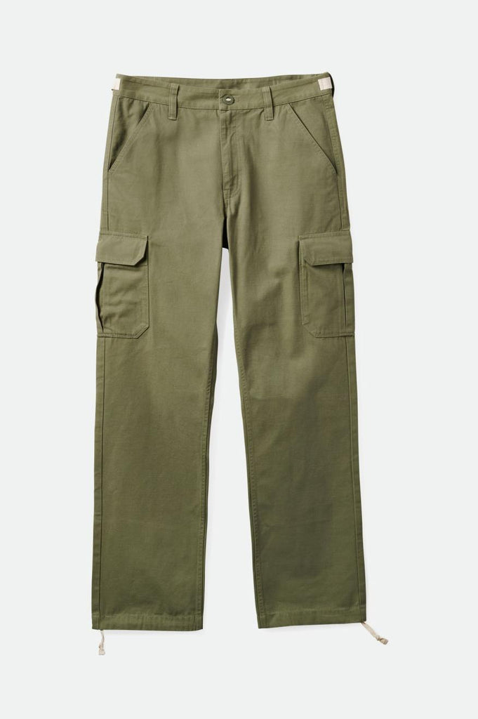 Brixton Waypoint Twill Cargo Pant - Olive Surplus