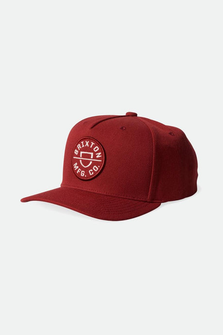 Crest C Netplus MP Snapback - Barn Red