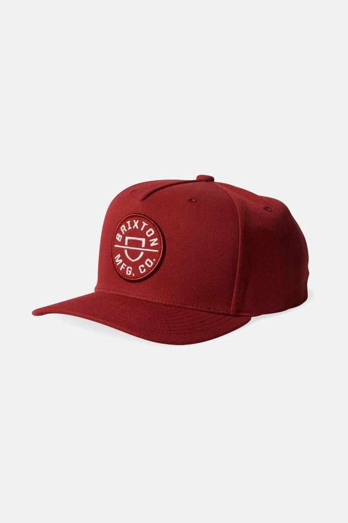 Brixton Crest C Netplus MP Snapback - Barn Red